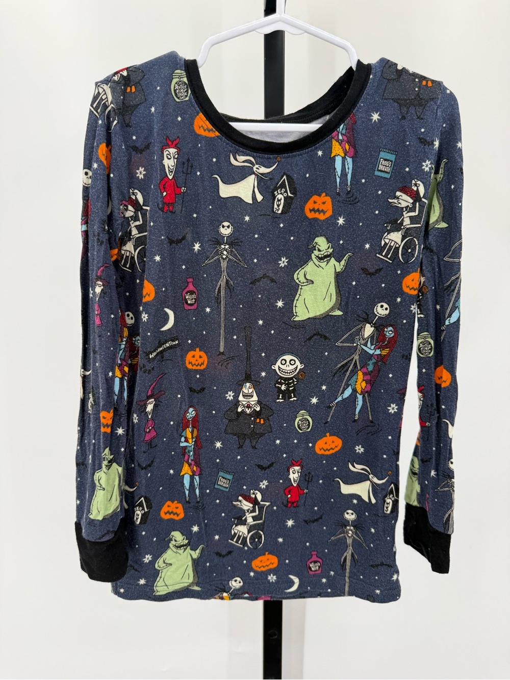 Little Sleepies nightmare before Christmas 7/8 Halloween Pajama Set